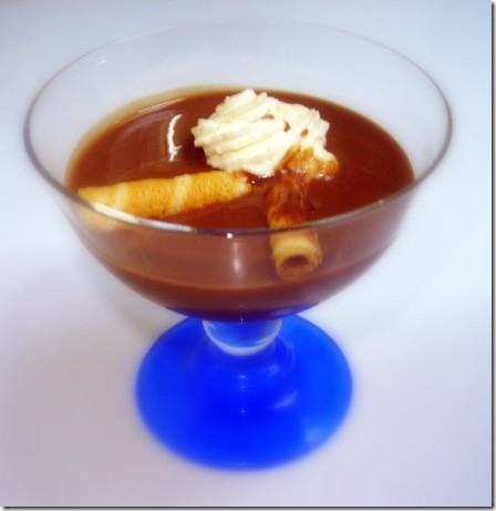 crema de chocolate