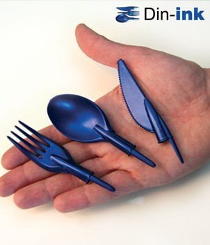 Din ink. No sin mi bolígrafo utensilios