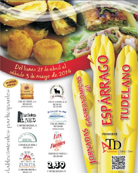Jornadas Gastronómicas del Espárrago de Tudela de Duero 2014