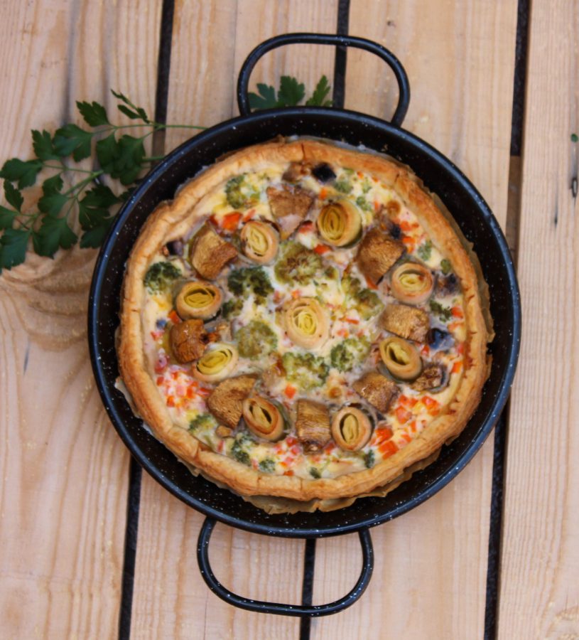 Quiche de verduras, una receta imprescindible en la cocina