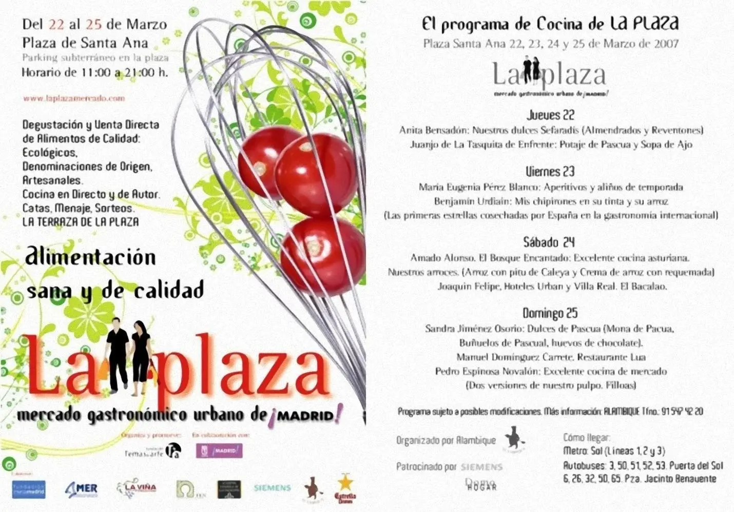 La Plaza, el Mercado Gastronómico Urbano de Madrid