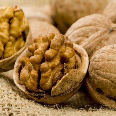 La nueces son buenas para la salud