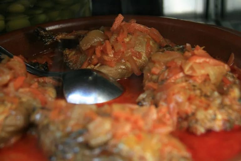 perdiz escabechada