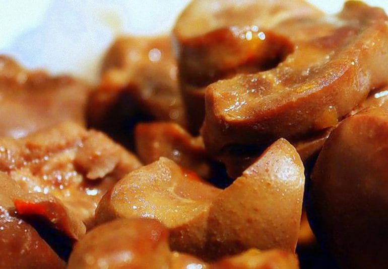 Riñones de ternera a la mostaza