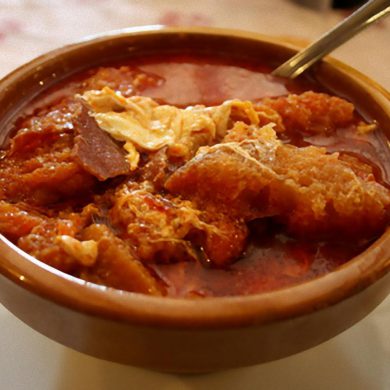 Sopas de ajo tradicionales