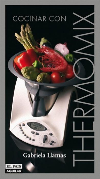 Portada del Libro Cocinar con Thermomix de Gabriela Llamas