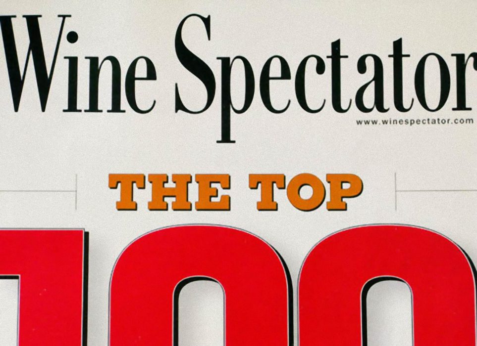 Lo 100 mejores vinos segun Wine Spectator