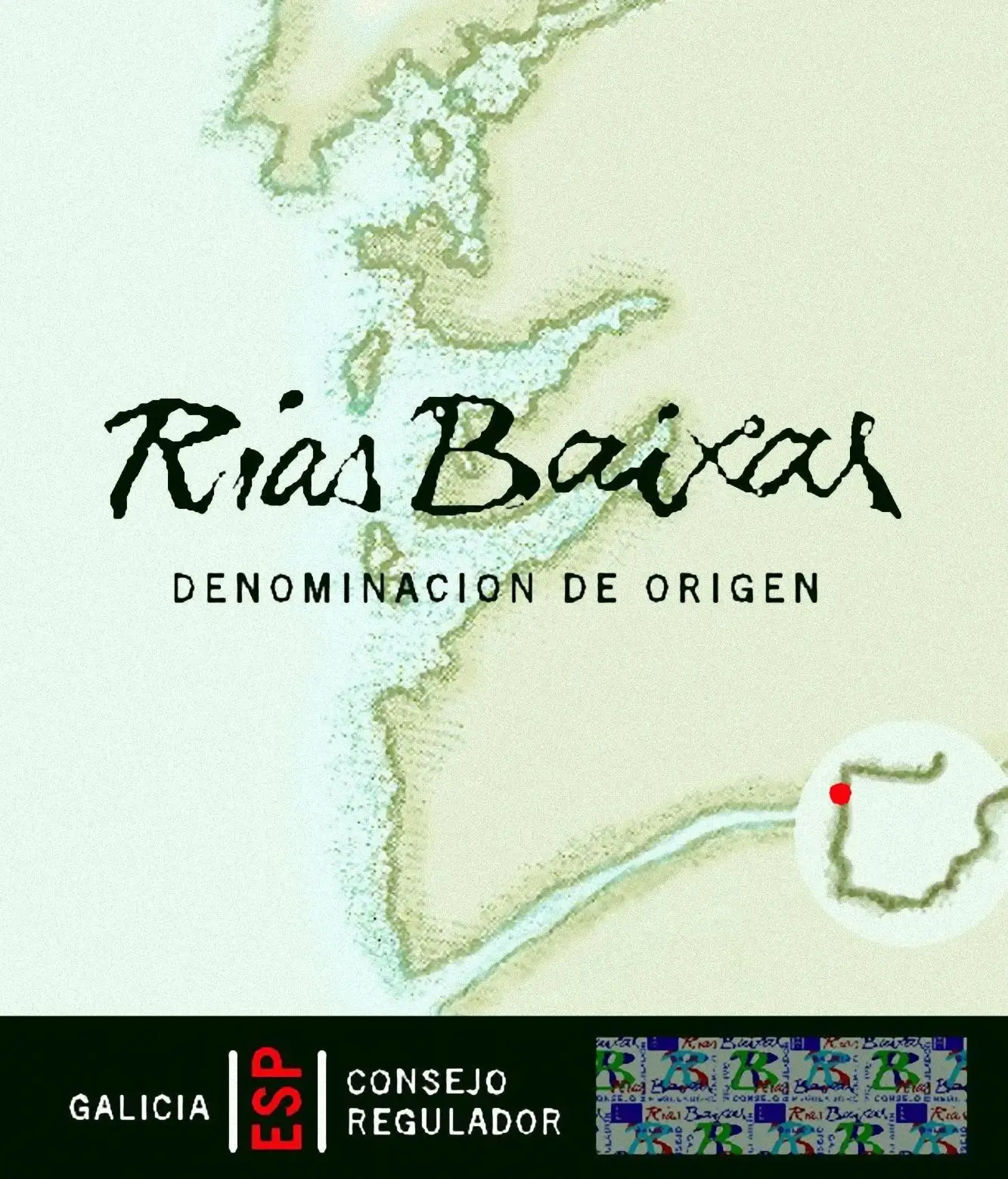 Rías Baixas, etiqueta D.O. Rías Baixas, etiqueta D.O.