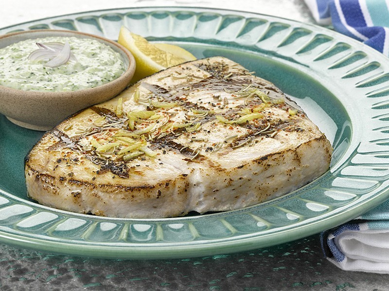 Filetes de emperador con ajetes tiernos