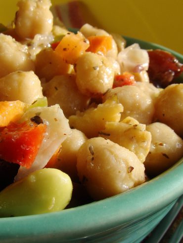 Ensalada de garbanzos