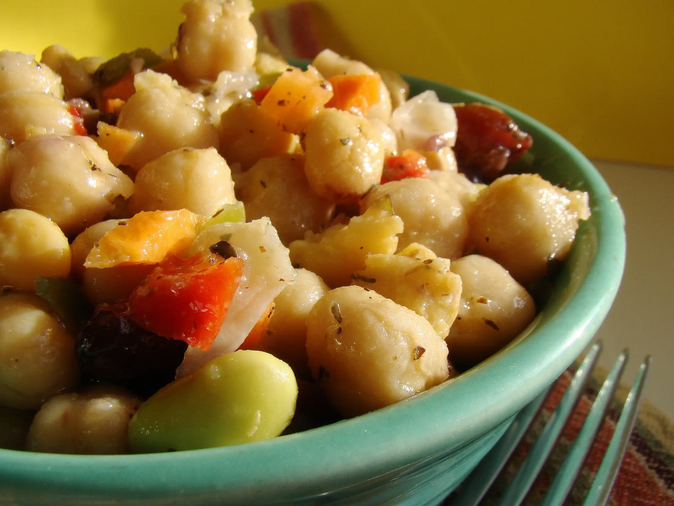 Ensalada de garbanzos Ensalada de garbanzos