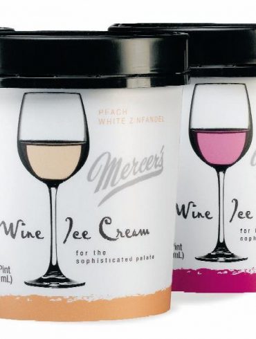 Mercer's Helado de vino