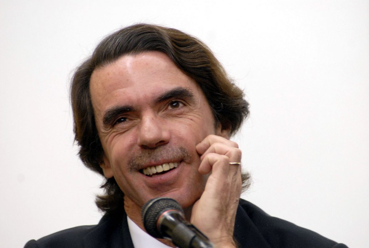 El ex presidente del Gobierno, José María Aznar