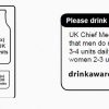 Etiquetas nuevas para el alcohol en Reino Unido