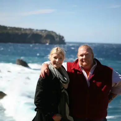 Gwyneth and Mario on the Mediterranean coast of Mallorca