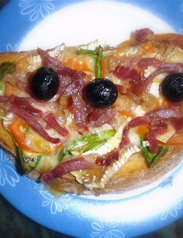 tosta de jamón