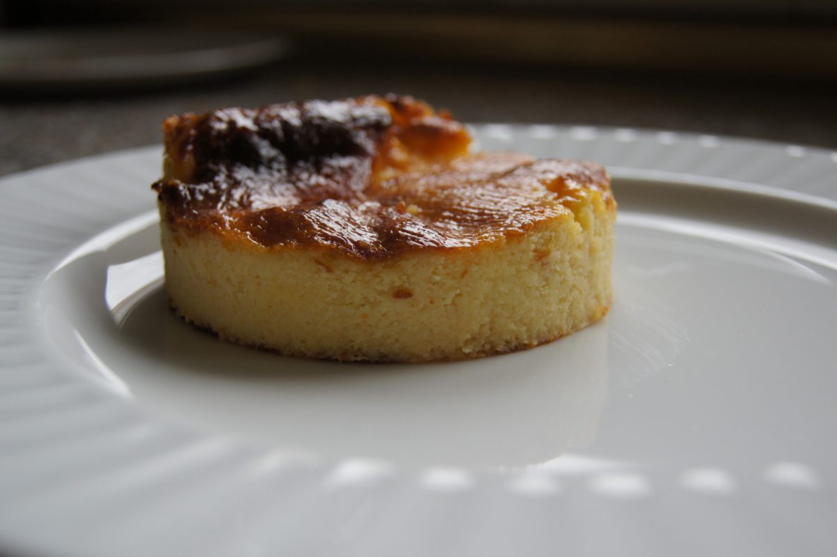 Tarta de queso fácil y rápida