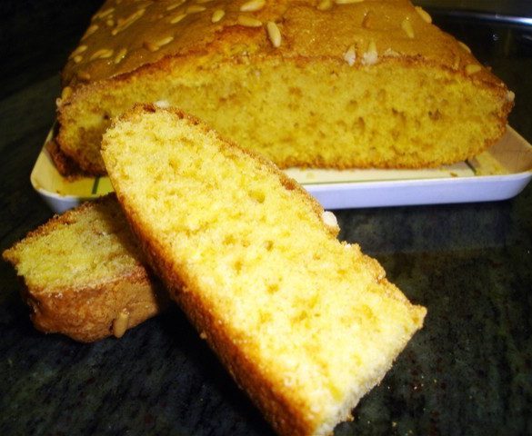Coca de calabaza y piñones