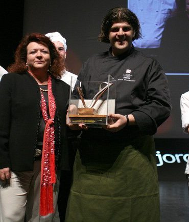 Ilario Vicinguerra ganador del V Premio Internacional de Cocina con Aceite de Oliva "Jaén, paraíso interior"