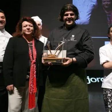 Ilario Vicinguerra ganador del V Premio Internacional de Cocina con Aceite de Oliva "Jaén, paraíso interior"