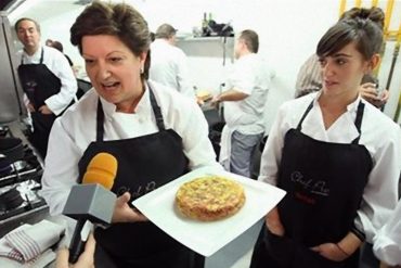 Cesi Cabello del Mesón San Martín en Simancas - la mejor tortilla de patatas del mundo