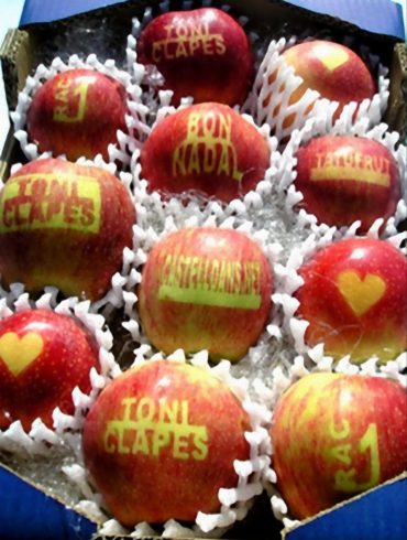 manzanas tatuadas