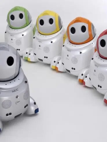 PaPeRo, el robot sumiller