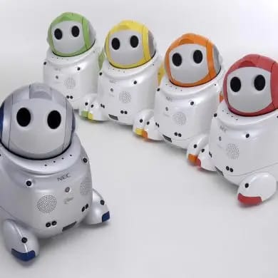 PaPeRo, el robot sumiller
