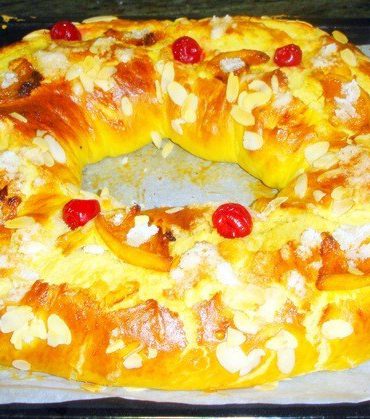 Receta de Roscón de Reyes