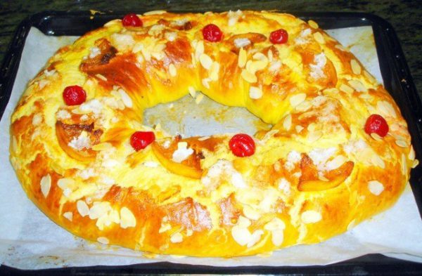 Roscón de Reyes, receta tradicional