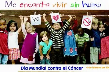 Día Mundial Contra el Cáncer, queremos vivir sin humo