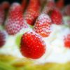 Tarta de fresas con crema de mascarpone