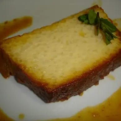 Flan de arroz con leche