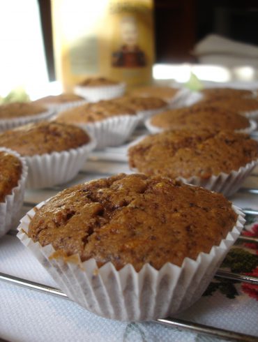 Madalenas de chocolate y naranja