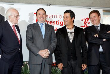 Alejandro Sanz, Premio Prestigio Rioja 2008