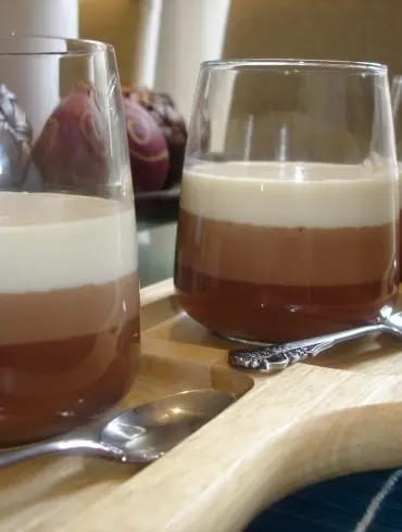 tarta tres chocolates en vaso