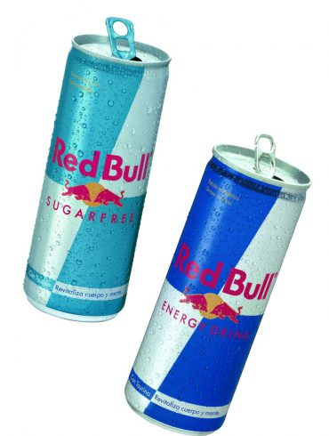 Latas de Red Bull