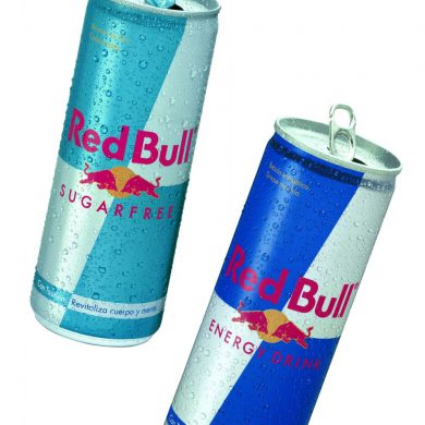 Latas de Red Bull