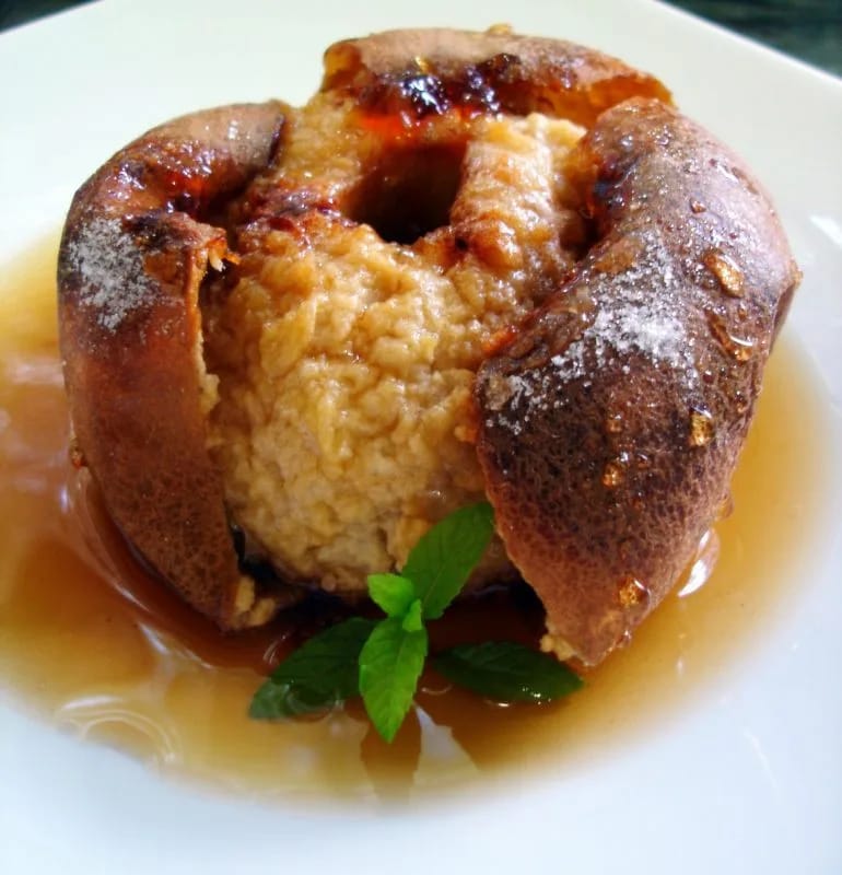 Manzanas asadas
