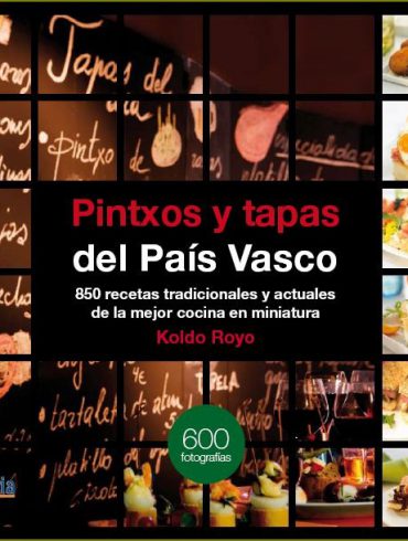 Portada del libro Pintxos y tapas del País Vasco