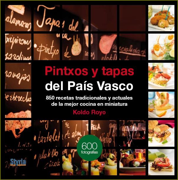 Portada del libro Pintxos y tapas del País Vasco