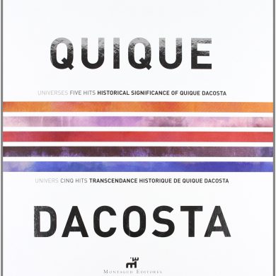 "QD 2000-2006", nuevo libro de Quique Dacosta