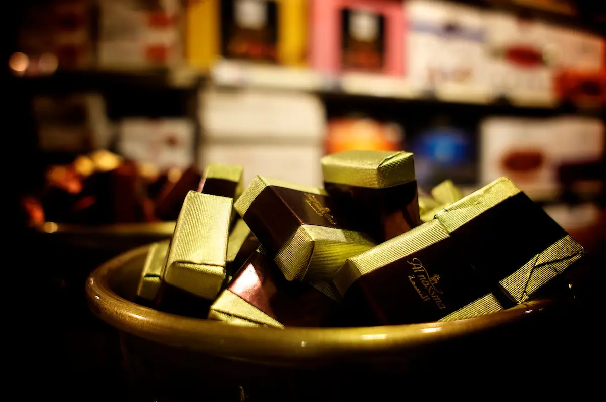 Chocolate de leche de camella, Al Nassma.