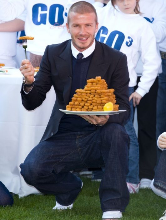 David Beckham Findus 1