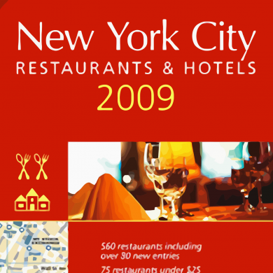 Guía Michelín 2009 Nueva York