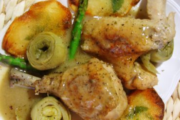 Receta de Pollo en salsa de coco