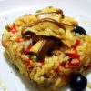 Arroz con boletus