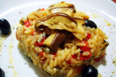 Arroz con boletus