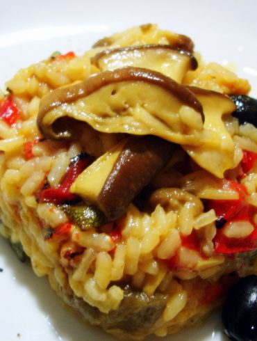 Arroz con boletus