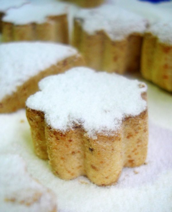 Receta de polvorones o mantecados